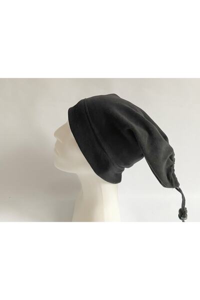 BIG WHITE Unisex Siyah Dolomıte Polar Boyunluk