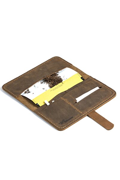 Hi Leather علبة التبغ ألتشيرا الجمل