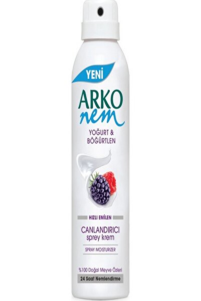 Arko Nem Nem Sprey Krem Yoğurt Böğürtlen 150 ml