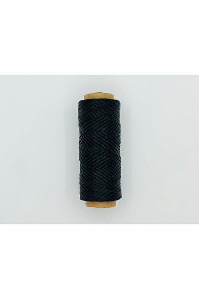 OzanTuhafiye Waxed Rope Rosary Beads Jewelry Floss 100 Mt Black