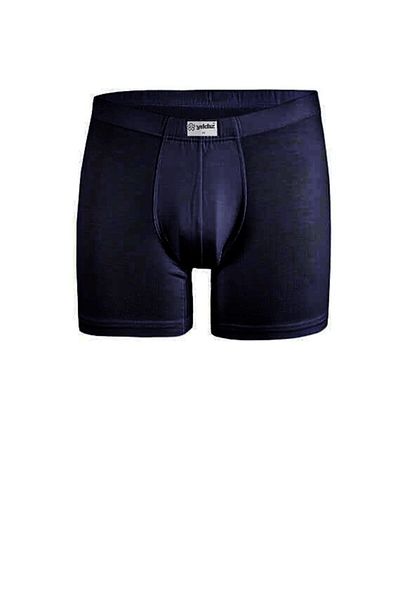 YILDIZ Ανδρικό μπόξερ Navy Blue Bamboo Lycra