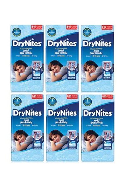 Huggies Drynites Erkek Emici Gece Külodu 8-13 Yaş 54 Adet