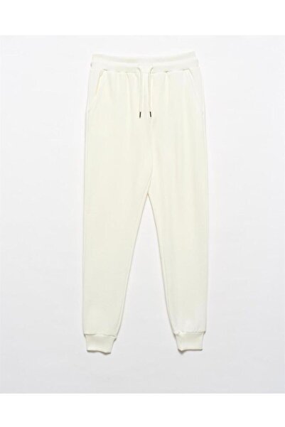 Dilvin Γυναικείο Φούτερ με Ελαστική Τσέπη - εκρού