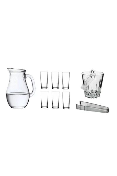 Emr züccaciye Paşabahçe Raki Glass and 9 Piece Raki Glass and Ice Bucket Set