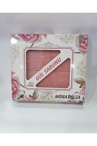 MonaRoza 4-Pack Rose Soap 4*75 G