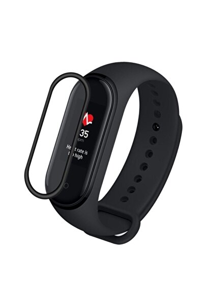 Ally Mobile Xiaomi Mi Band 6-mi Uyumlu Band 5 3d Kavisli Full Kaplama Koruyucu