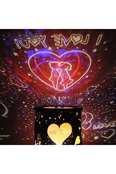 Ulbay Star Master Gece Led Işığı Kalpli Lover