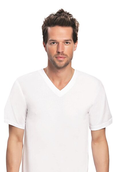 NBB 3'lü Erkek V Yaka Fanila 707