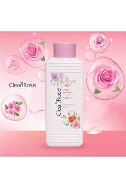 Clean Rose Cleanrose %100 Doğal Gül Suyu 400 ml Ispartamdan