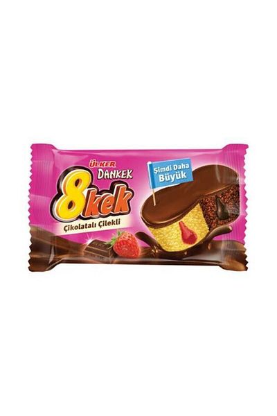 Ülker Strawberry Dankeke 8 Cakes