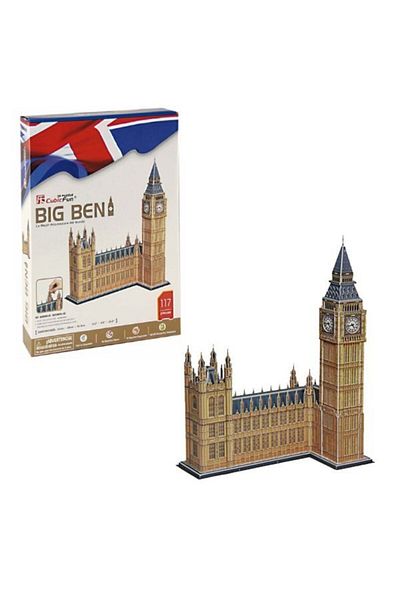 NECO TOYS Big Ben Clock Tower 3D Puzzle Mc087H