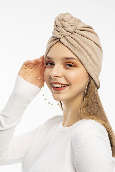 Luna Nueva Mink Cotton Knitwear Hat Beanie