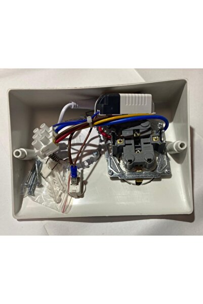 ÇağatayElektrik Priz + Led Aydınlatmalı Tezgah Altı Armatür-dolap Altı Armatür (2 Adet)