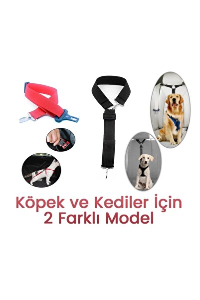 Ankaflex Köpek Kedi Araç Emniyet Kemeri Oto Seyahat Gezdirme Tasma