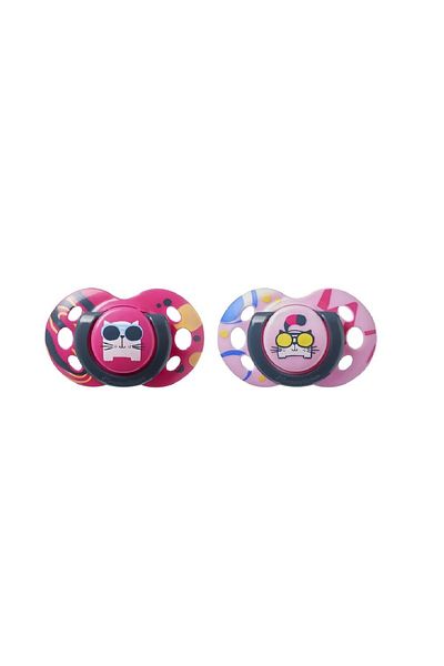tommee tippee 2-piece Orthodontic Pacifier - Fun Style