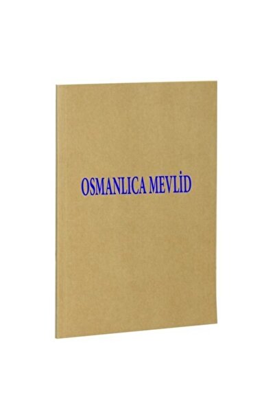 Saadet Yayınevi Osmanlıca Mevlid Süleyman Çelebi