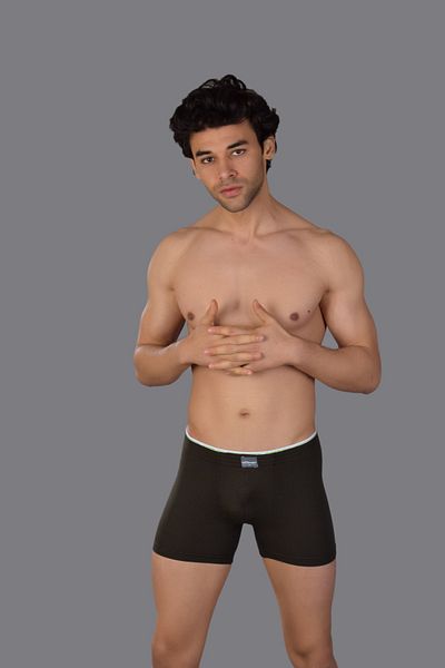 COTBOXER Ανδρικό Boxer - Modal Havlubel Khaki