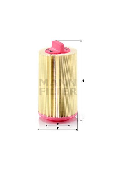 Mann Fılter Mercedes C180 C200 E200 W203 W204 Air Filter Mann C14114