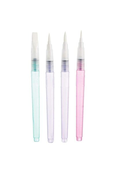 Pebeo Set of 4 waterbrush watercolor brush set round 3, 4.5 mm cut 10 mm