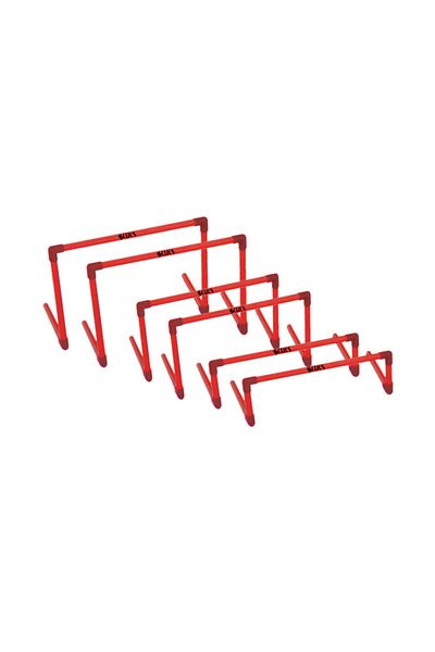 SCUCS حواجز متشابكة (15 سم - 30 سم - 45 سم) مجموعة من 6 قطع بارتفاع مختلف