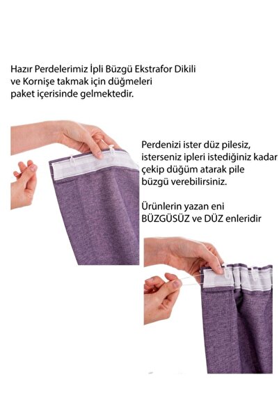 home color home Βελούδινη υφή Home Honeycomb - Κουρτίνα φόντου, 1,4x260, Απλό ραμμένο έξτρα κορδόνι 990