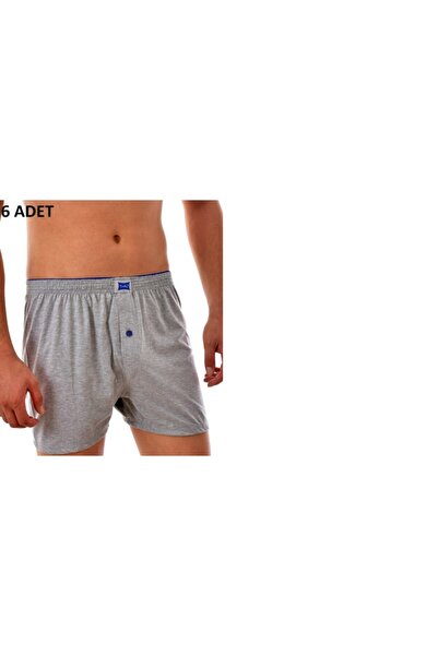 Tutku Pamučni džersej Jednobojno Muški bokserice dugmadi 6-pak