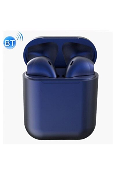 Genel Markalar Tws I12 Dark Blue Ios Android Uyumlu Bluetooth Kulaklık