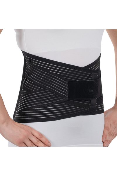 Wingmed مشد الخصر Lumbosacral من الفولاذ المقاوم للصدأ لتقويم العظام، معيار 1مقاس (S-M) 70-90 سم
