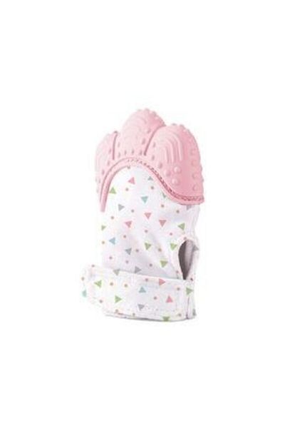Weigo Weego Teether Patterned Rustling Gloves Pink 0-12 Months