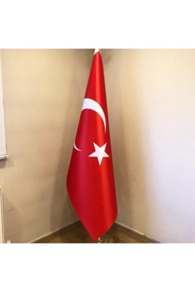 Fors Bayrak Türk Makam Bayrağı Saten Kumaş 100x150 Cm (SADECE BAYRAK)