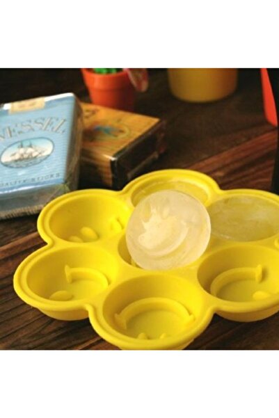 Genel Markalar Smile Gülen Yüz Buz Kalıbı Silikon Buz Kalıbı (EBAT IÇİN AÇIKL...