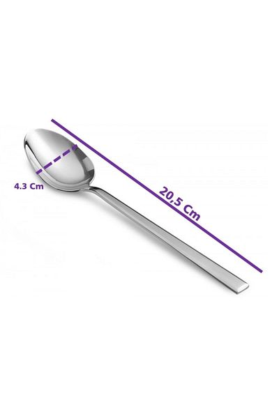 bimbambom Tablespoon Set of 6 18/10 Steel, Restaurant Tablespoon