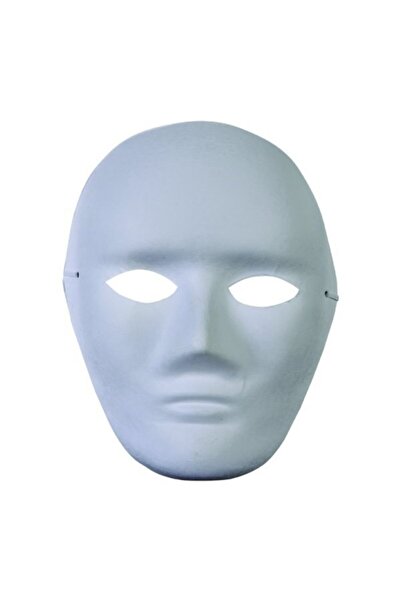Genel Markalar Bs57 Boyanabilir Karton Maske Küçük Yüz