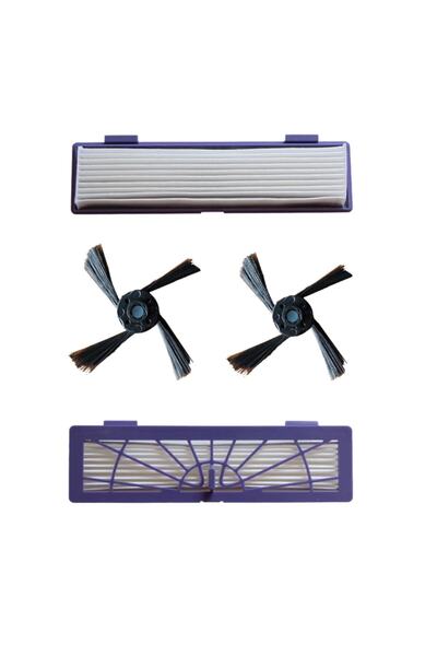 Parmis Συμβατή πλαϊνή βούρτσα και φίλτρο Hepa Neato Botvac D85 Sf0302