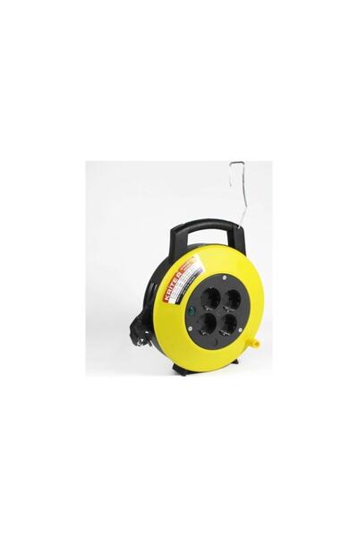 Kriter Seyyar Kablo Makara 15 Metre 3x1 mm Büro Ve Ev Tipi