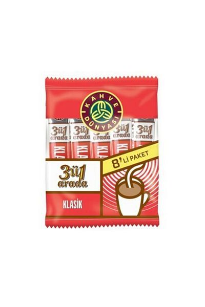 Kahve Dünyası 3 in 1 Classic 8 Pack X 5