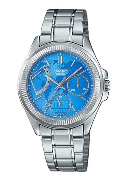 Casio Συλλογή Γυναικείων Ρολογιών LTP-2089D-2A, Κουάρτζ, 33,4 χιλιοστά, 5ATM