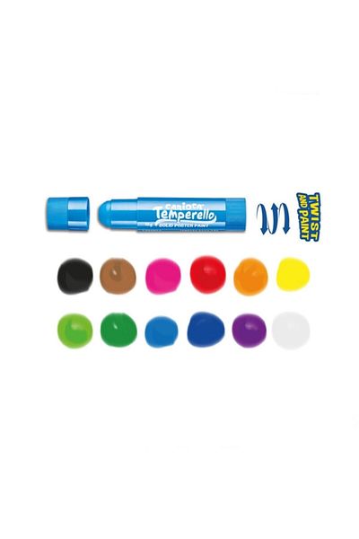 CARIOCA Temperello Stick Satin Poster Painting Pen 12 Pieces