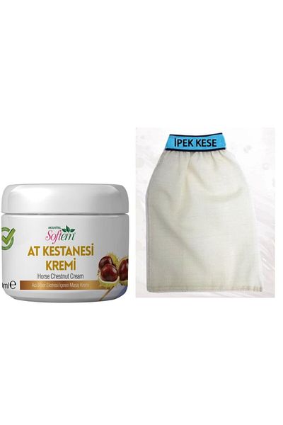 Softem Chestnut Cream 250 ml and Silk Scrub Set