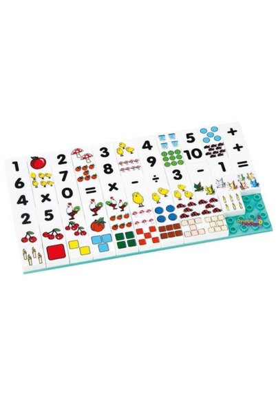 2K Güçlü Toys Yapı Oyuncak Tipi Resimli Puzzle 67 Parça Matematik
