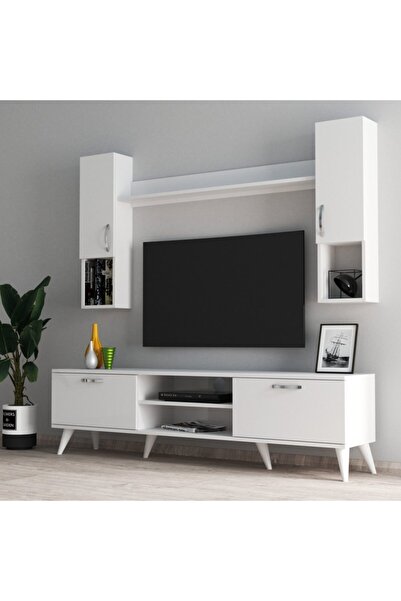 Tanmob Kapaklı Raflı Tv Ünitesi