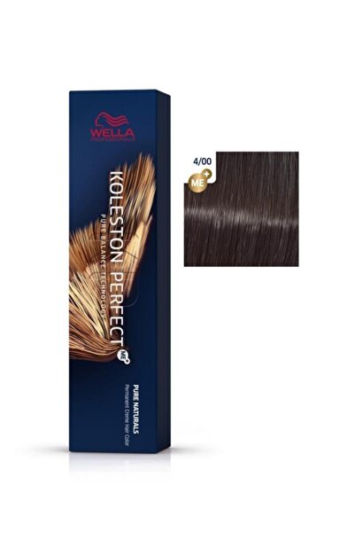 Wella Professionals Koleston Perfect Me+ 4/00 - φυσικό μεσαίο καφέ, 60ml