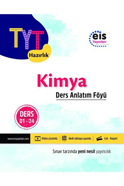 eis Yayınları Eis Tyt Kimya Daf Ders Anlatım Föyü