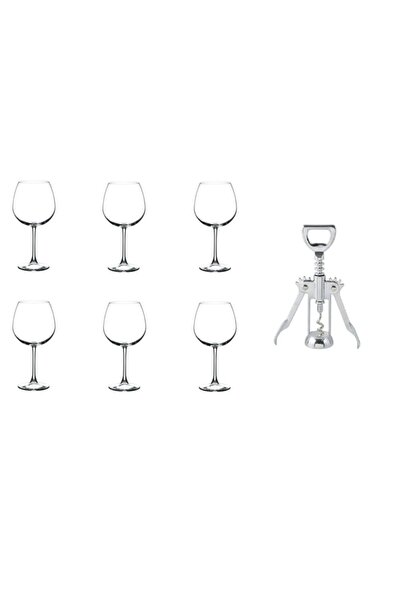 Paşabahçe 7 Parça Enoteca Kadeh Ve Tirbuşonlu Set