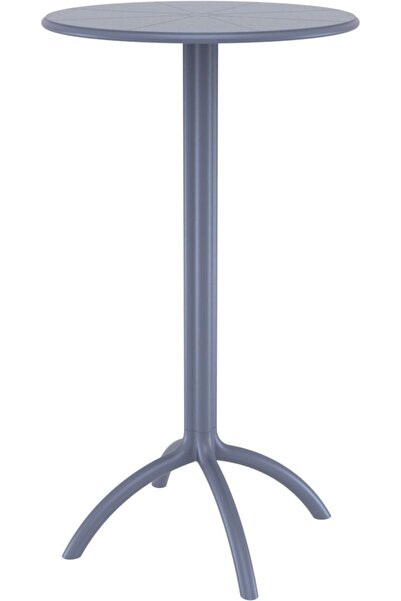 Siesta Octopus Yuvarlak Bar Masa Balkon Bahçe Masası Mobilyası