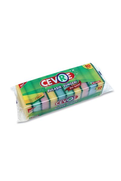 ÇEVRE 10-Piece Sponge Flat