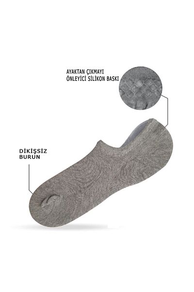 MEM SOCKS Κάλτσες Sneaker Silicone 12 Συσκευασία