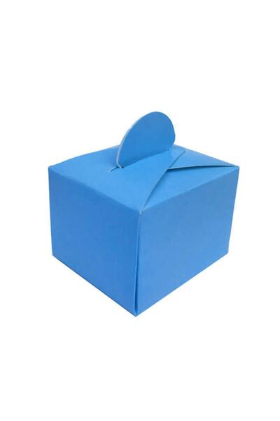 ELITETIME 25 Pieces Cardboard Delight Box Blue (5 Cm * 5 Cm * 4 Cm)