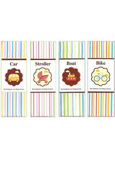 Taros Vıntage Label Strıpe 15x5 Cm Dev Silgi