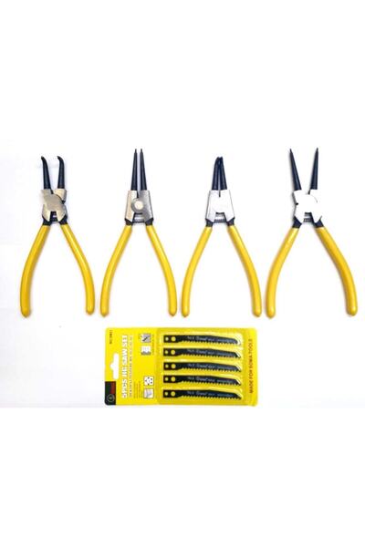 işgör Asafyapı Sekman Segman Seti 4 Lü Pense Seti Ve Soma 1pkt Dekupaj Ucu